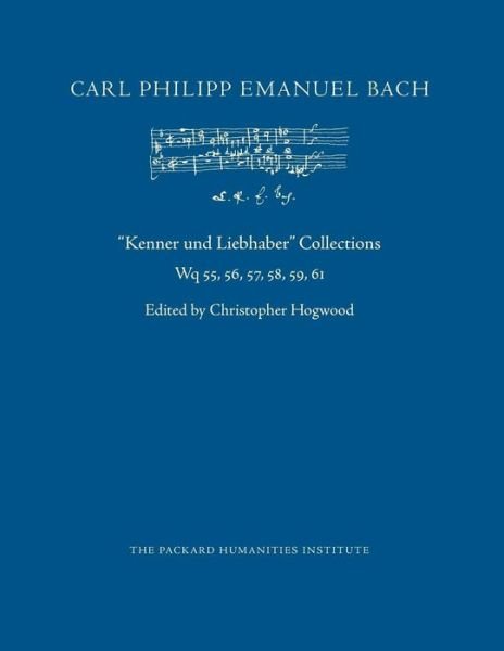 Cover for Carl Philipp Emanuel Bach · Kenner und Liebhaber Collections (Paperback Book) (2017)