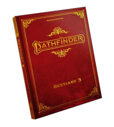 Cover for Paizo Staff · Pathfinder RPG Bestiary 3 (Special Edition) (P2) (Hardcover Book) [Special edition] (2021)