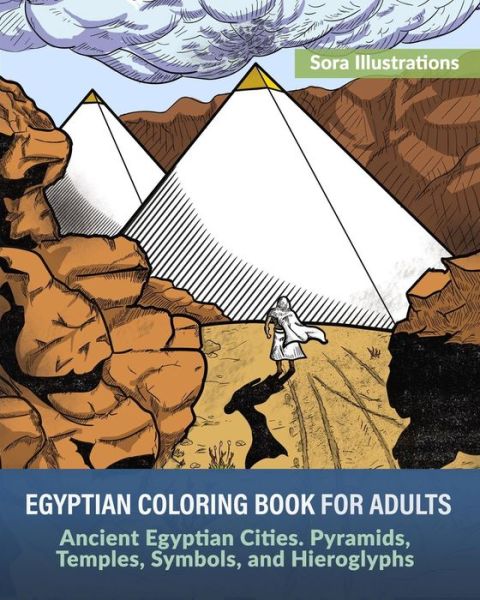 Cover for Sora Illustrations · Egyptian Coloring Book for Adults (Taschenbuch) (2020)