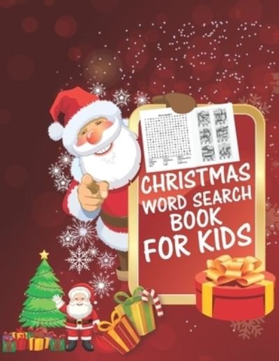Cover for Cute Kids Coloring Book · Christmas Word Search Book For Kids (Paperback Book) (2019)