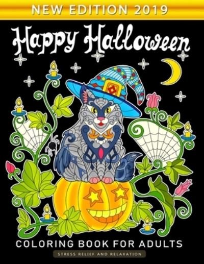 Cover for Nox Smith · Happy Halloween Coloring Book for Adults (Pocketbok) (2019)