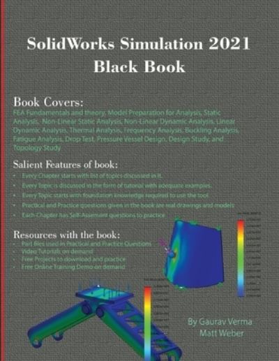 Cover for Gaurav Verma · SolidWorks Simulation 2021 Black Book (Pocketbok) (2020)