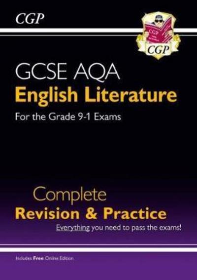 Cover for CGP Books · GCSE English Literature AQA Complete Revision &amp; Practice - includes Online Edition (Bog) [With Online edition] (2023)