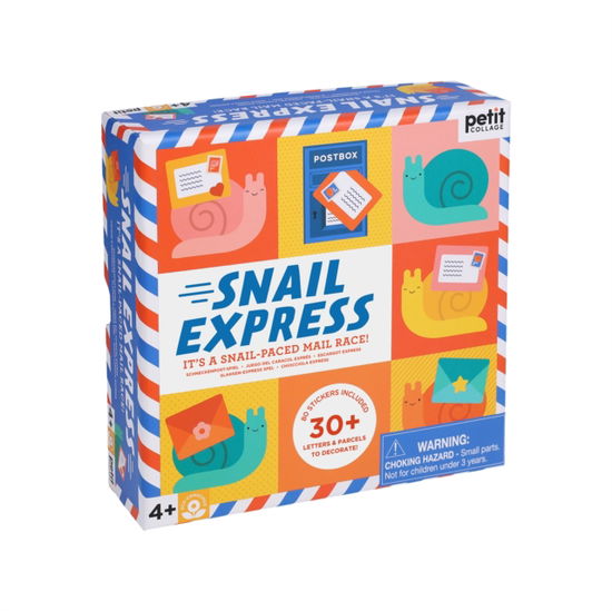 Snail Express - Petit Collage - Board game - Chronicle Books - 9781797232133 - August 12, 2025