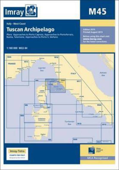 Cover for Imray · Imray Chart M45: Tuscan Archipelago (Paperback Book) (2015)