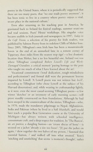 Selected Poems - Richard Tillinghast - Livros - Dedalus Press - 9781906614133 - 1 de novembro de 2009