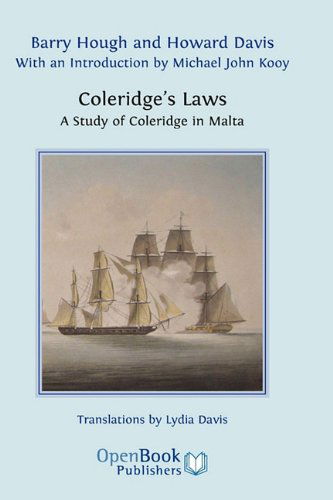 Cover for Howard Davis · Coleridge's Laws. a Study of Coleridge in Malta. (Hardcover Book) (2010)