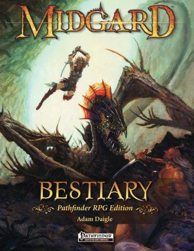 Cover for Adam Daigle · Midgard Bestiary for Pathfinder Rpg (Paperback Book) (2012)