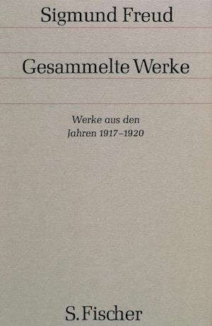 Cover for Sigmund Freud · Werke Aus Den Jahren 1917-1920 (Book)