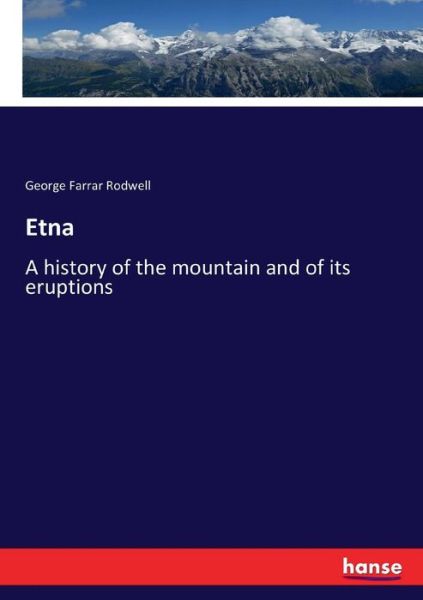 Cover for Rodwell · Etna (Book) (2017)