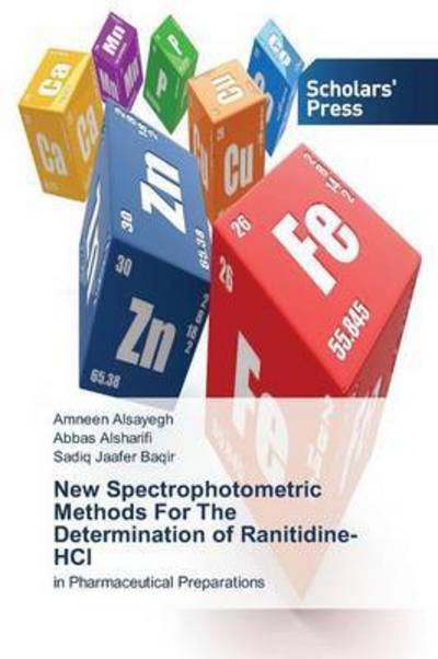 Cover for Alsayegh · New Spectrophotometric Methods (Book) (2015)