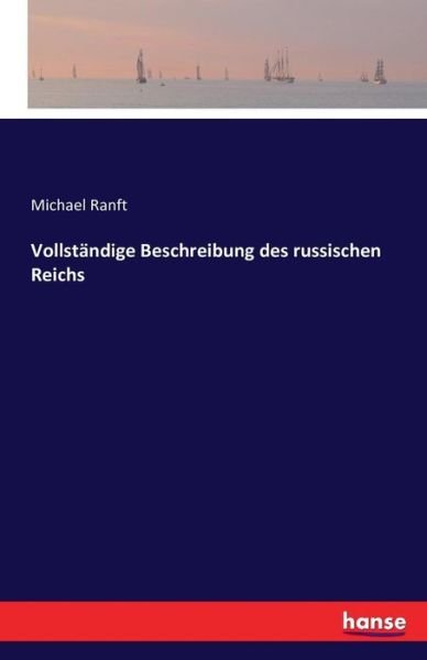 Cover for Ranft · Vollständige Beschreibung des rus (Book) (2016)