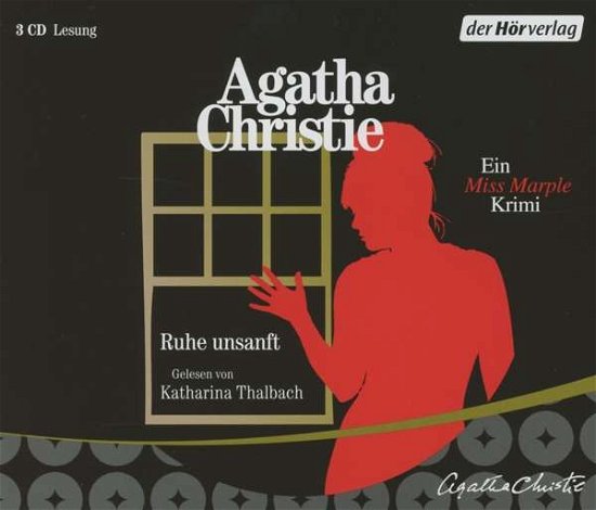 Cover for Agatha Christie · Ruhe Unsanft (CD) (2013)