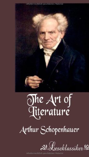 Cover for Arthur Schopenhauer · The Art of Literature (Paperback Book) (2013)