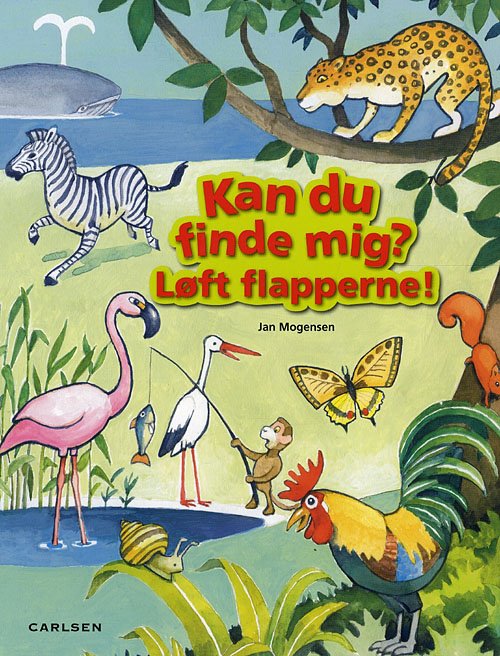 Cover for Jan Mogensen · Kan du finde mig? Løft flapperne! (Pappbok) [1:a utgåva] (2009)