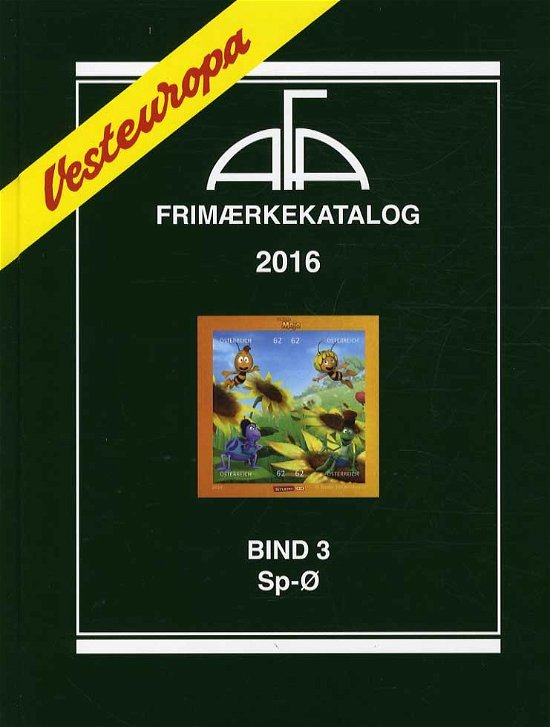 Cover for AFA Vesteuropa 2016 Bind 3 (Poketbok) [1:a utgåva] (2015)