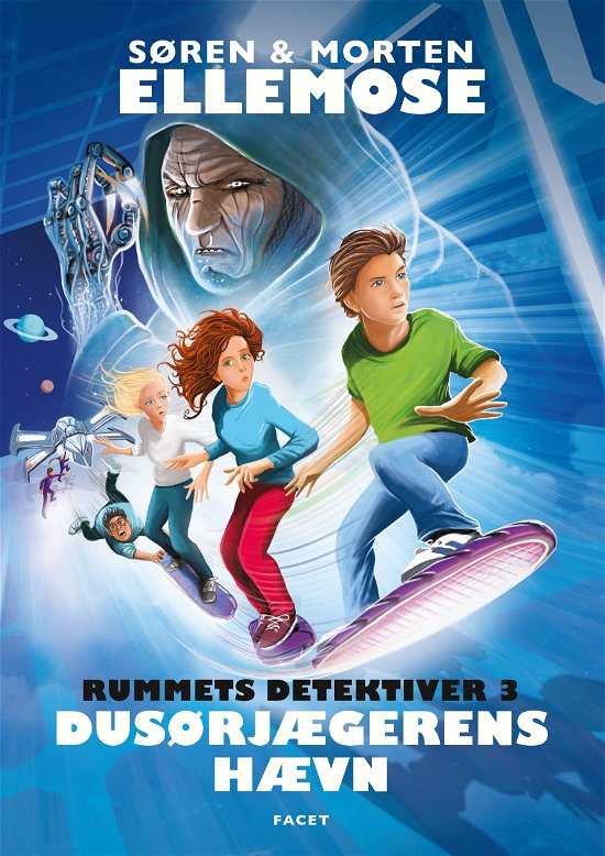 Cover for Søren og Morten Ellemose · RUMMETS DETEKTIVER: Dusørjægerens Hævn (Sewn Spine Book) [1. Painos] (2018)