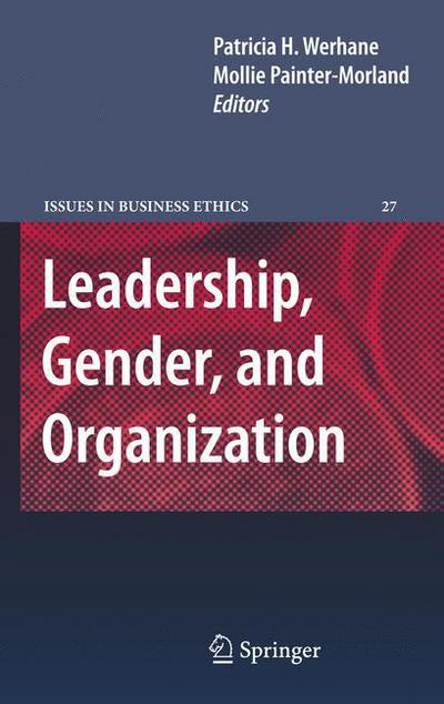 Cover for Mollie Painter-Morland · Leadership, Gender, and Organization - Issues in Business Ethics (Hardcover Book) [2011 edition] (2011)