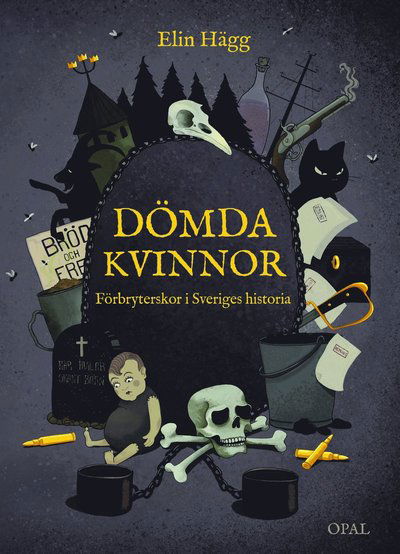 Dömda kvinnor : förbryterskor i Sveriges historia - Elin Hägg - Livros - Opal - 9789172262133 - 26 de fevereiro de 2020