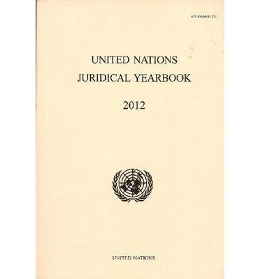 Cover for United Nations · United Nations juridical yearbook 2012 (Paperback Bog) (2013)