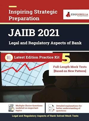 Cover for MR Rohit Manglik · JAIIB Legal and Regulatory Aspects of Bank Exam (Paper 3) 5 Full-length Mock Tests [Complete Solution] Latest Pattern Kit 2021 Edition (Paperback Book) (2022)