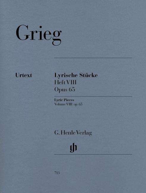 Lyrische St.08.op.65,Kl.HN713 - E. Grieg - Bøger -  - 9790201807133 - 