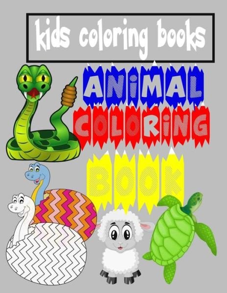 Kids Coloring Books Animal Coloring Book - Top Coloring - Książki - Independently Published - 9798602875133 - 22 stycznia 2020