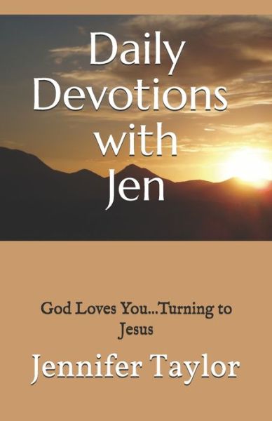 Cover for Jennifer Taylor · Daily Devotions with Jen (Paperback Book) (2020)