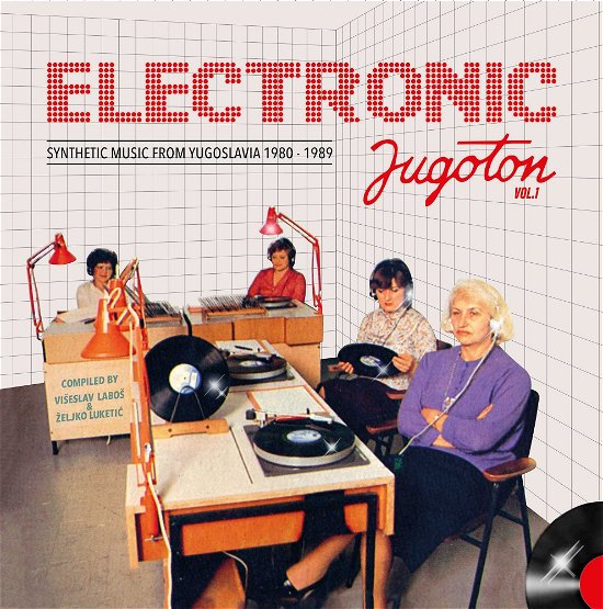 Cover for Razlicni Izvajalci · Electronic Jugoton Vol.1 (LP) (2022)