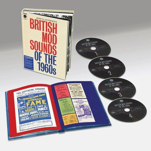 Cover for Eddie Piller Presbritish Mod 60s · Eddie Piller Presents - British Mod Sounds Of The 1960s (CD) (2022)