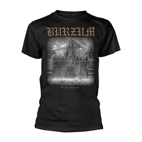 Cover for Burzum · Det Som Engang Var - Gold (T-shirt) [size M] (2021)