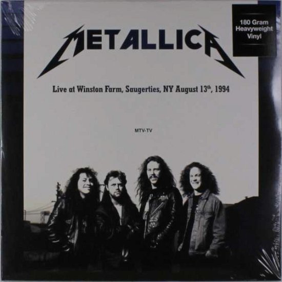 Cover for Metallica · Live At Winston Farm Saugerties Ny August 13 1994 (LP) (2017)