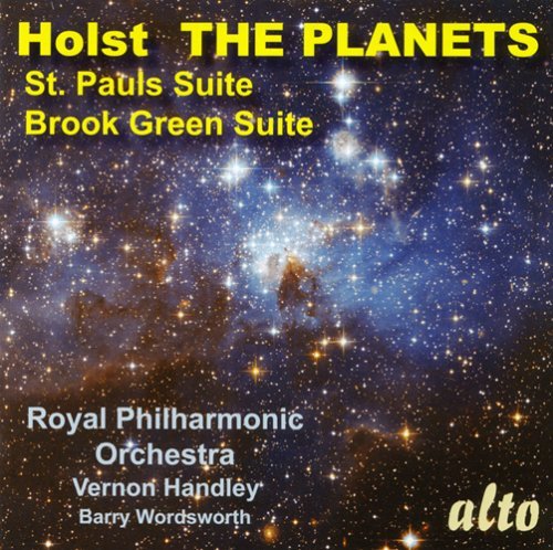 Holst Planets & St. Paul Suite - Vernon Handley / Rpo - Musik - ALTO CLASSICS - 0894640001134 - 6. august 2007
