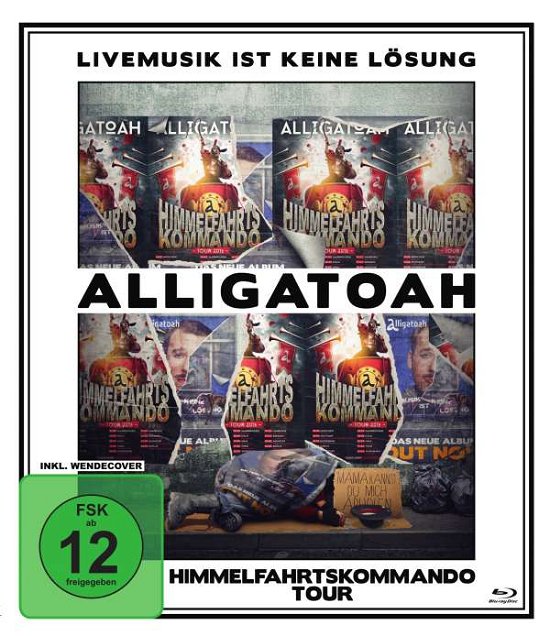 Cover for Alligatoah · Livemusik Ist Keine Lösung-himmelfahrtskommando (Blu-ray) (2016)