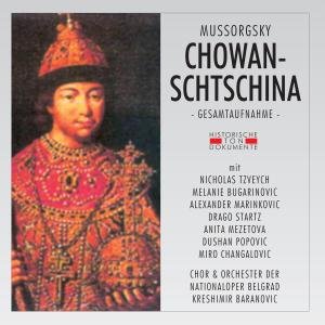 Cover for Modest Mussorgsky · Chowanschtchina (CD) (2008)
