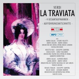 La Traviata-mp 3 Oper - G. Verdi - Musik - CANTUS LINE - 4032250127134 - 10. maj 2010