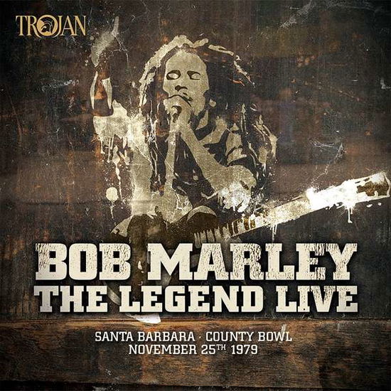 Cover for Bob Marley &amp; The Wailers · The Legend Live In Santa Barbara (LP) (2017)