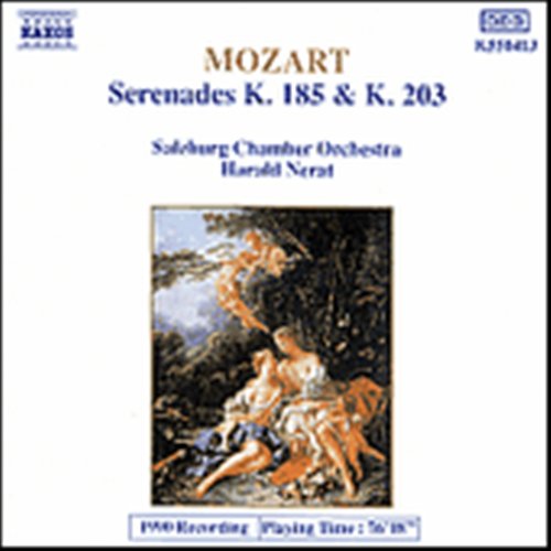 MOZART: Serenades K185&203 - Nerat / Salzburger Kammerorch. - Musik - Naxos - 4891030504134 - 24. März 1991