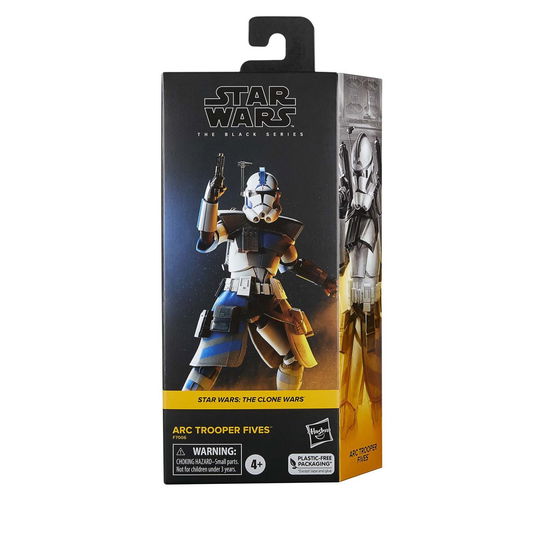 Cover for The Clone Wars · THE CLONE WARS - ARC Trooper Fives - Figure Black (Toys)