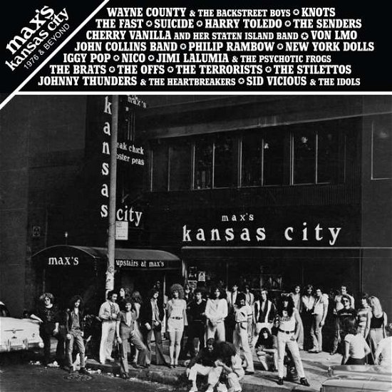 Cover for Max's Kansas City 1976 &amp; Beyond (LP) [Coloured edition] (2017)