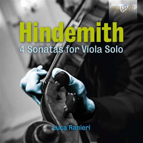 Cover for P. Hindemith · 4 Sonatas for Viola Solo (CD) (2018)