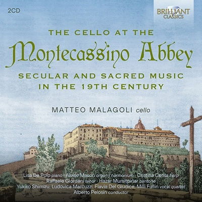 Cello at the Montecassino Abbey - Matteo Malagoli - Muzyka - BRILLIANT CLASSICS - 5028421967134 - 2 grudnia 2022