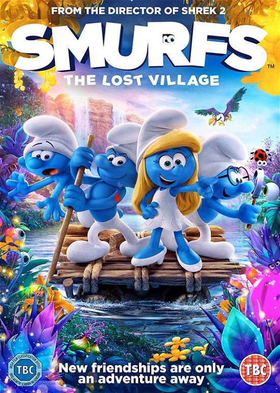 Cover for Smurfs - the Lost Village · The Smurfs 3 - The Lost Village (DVD) [Family Fun edition] (2017)
