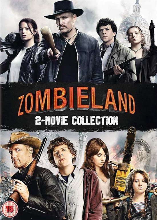 Cover for Zombieland 1  &amp; 2: Doubl · Zombieland / Zombieland - Double Tap (DVD) (2020)