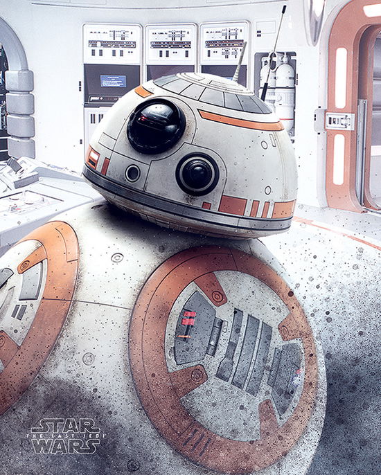 Bb-8 Peek (Mini Poster 40X50 Cm) - Star Wars: The Last Jedi - Merchandise - Pyramid Posters - 5050574507134 - October 1, 2019