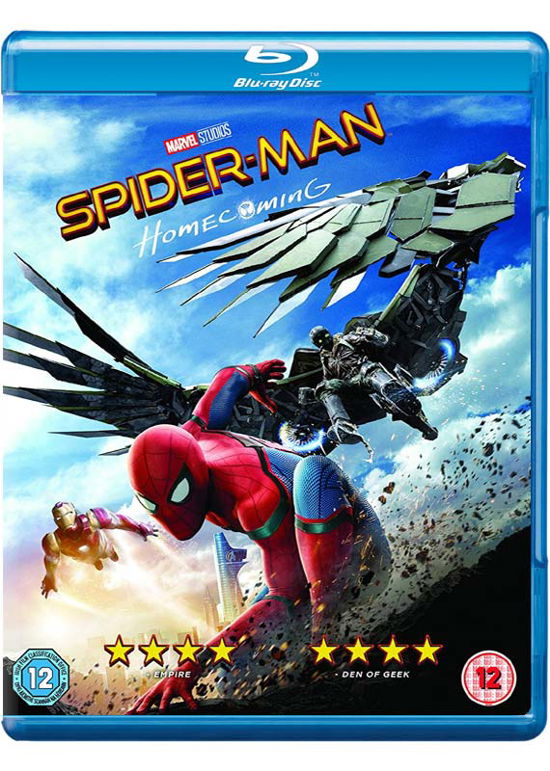 Cover for Spider-man - Homecoming · Spider-Man - Homecoming (Blu-ray) (2017)
