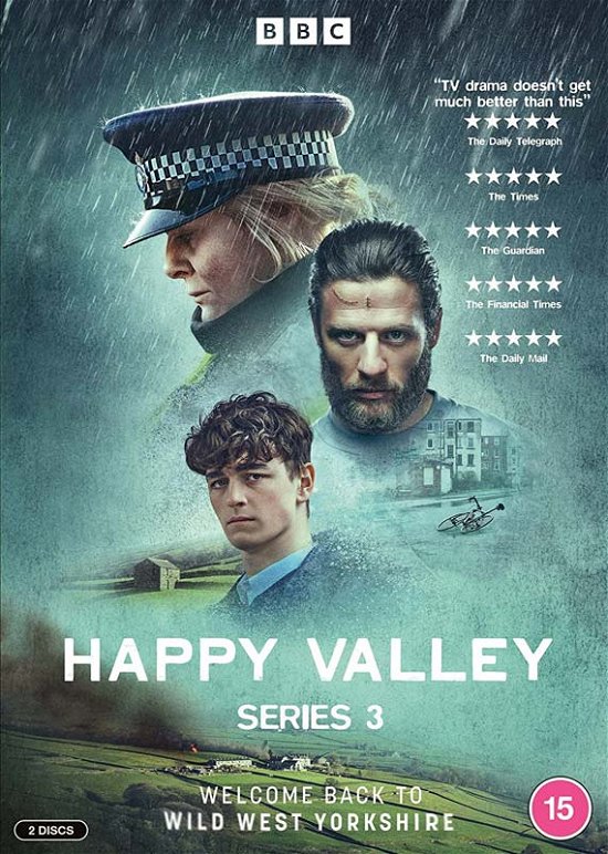 Cover for Happy Valley Series 3 (DVD) (2023)