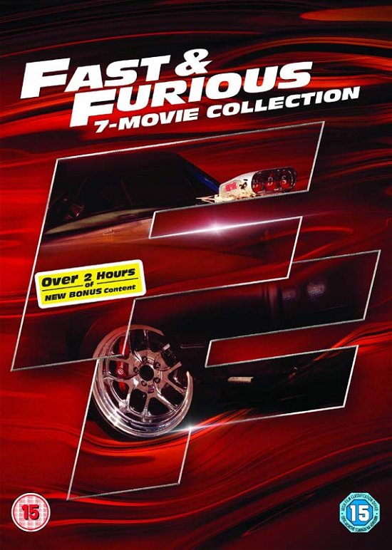 Fast and Furious 1 to 7 Movie Collection - Fast And Furious 7 Movie Collection - Filme - Universal Pictures - 5053083109134 - 27. März 2017