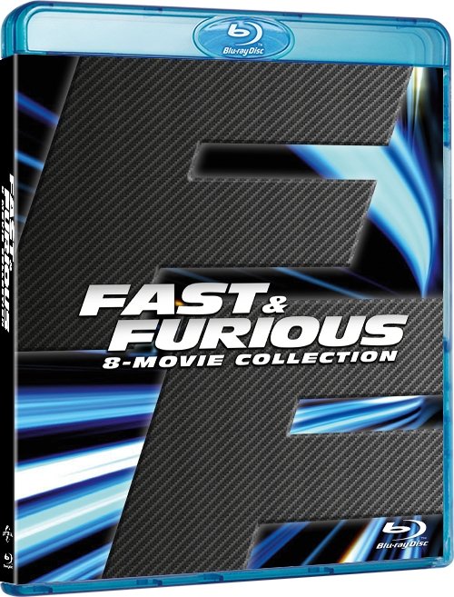 Fast & Furious 1-8 Box -  - Film - JV-UPN - 5053083125134 - 31. august 2017