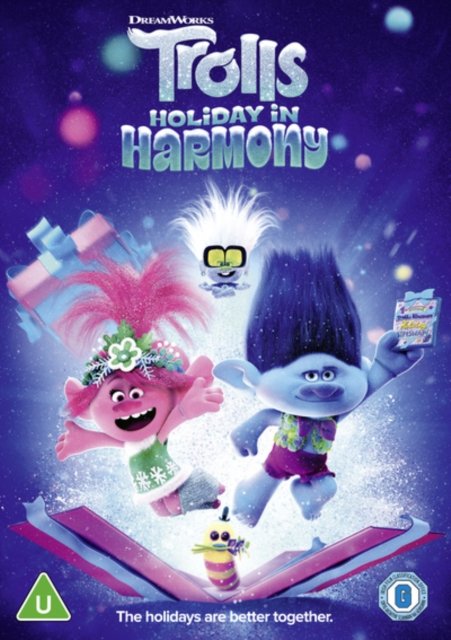 Cover for Trolls - Holiday in Harmony · Trolls Holiday In Harmony (DVD) (2021)